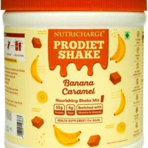Nutricharge Prodiet Shake, Banana Caramel, 200g