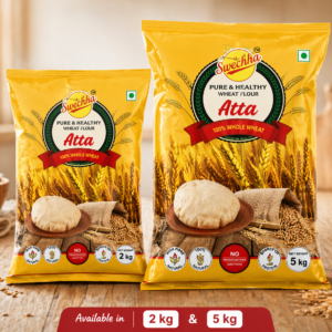 Swechha Atta 2kg and 5kg Pack – Premium Wheat Flour for Soft Roti