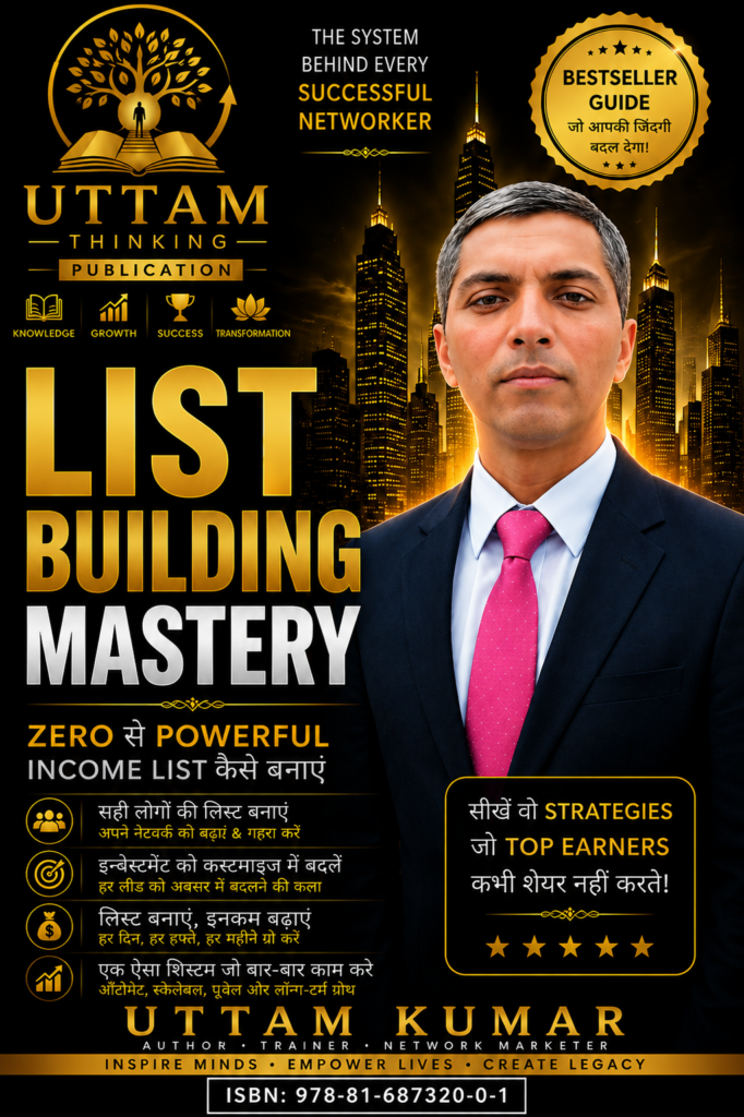 List Building Ebook Hindi by Uttam Kumar | ISBN 978-81-687320-0-1