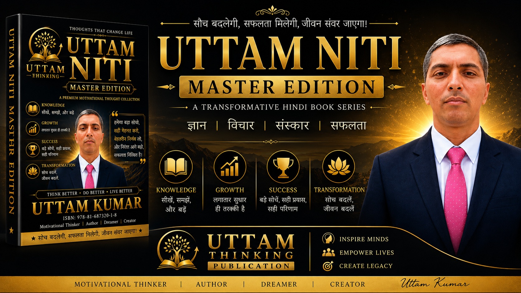 UTTAM NITI MASTER EDITION Official Book Series Banner by Uttam Kumar